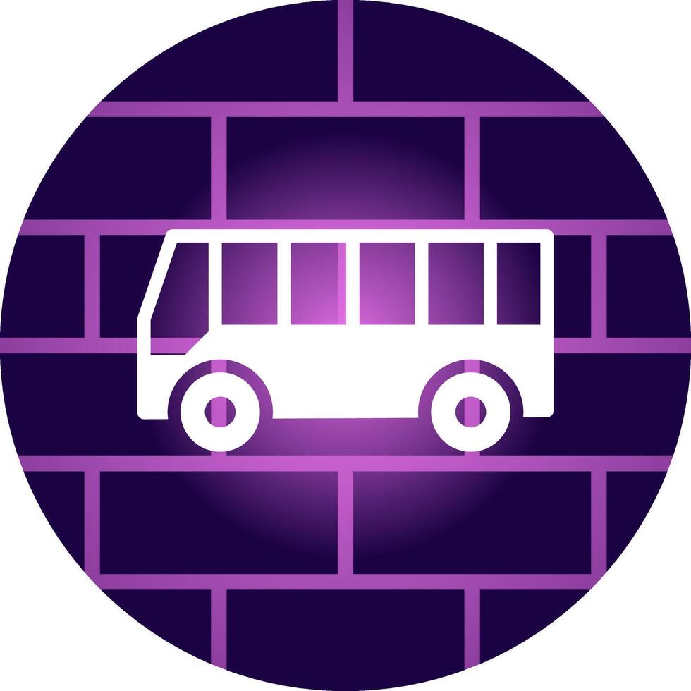 bus creatief icoon ontwerp vector