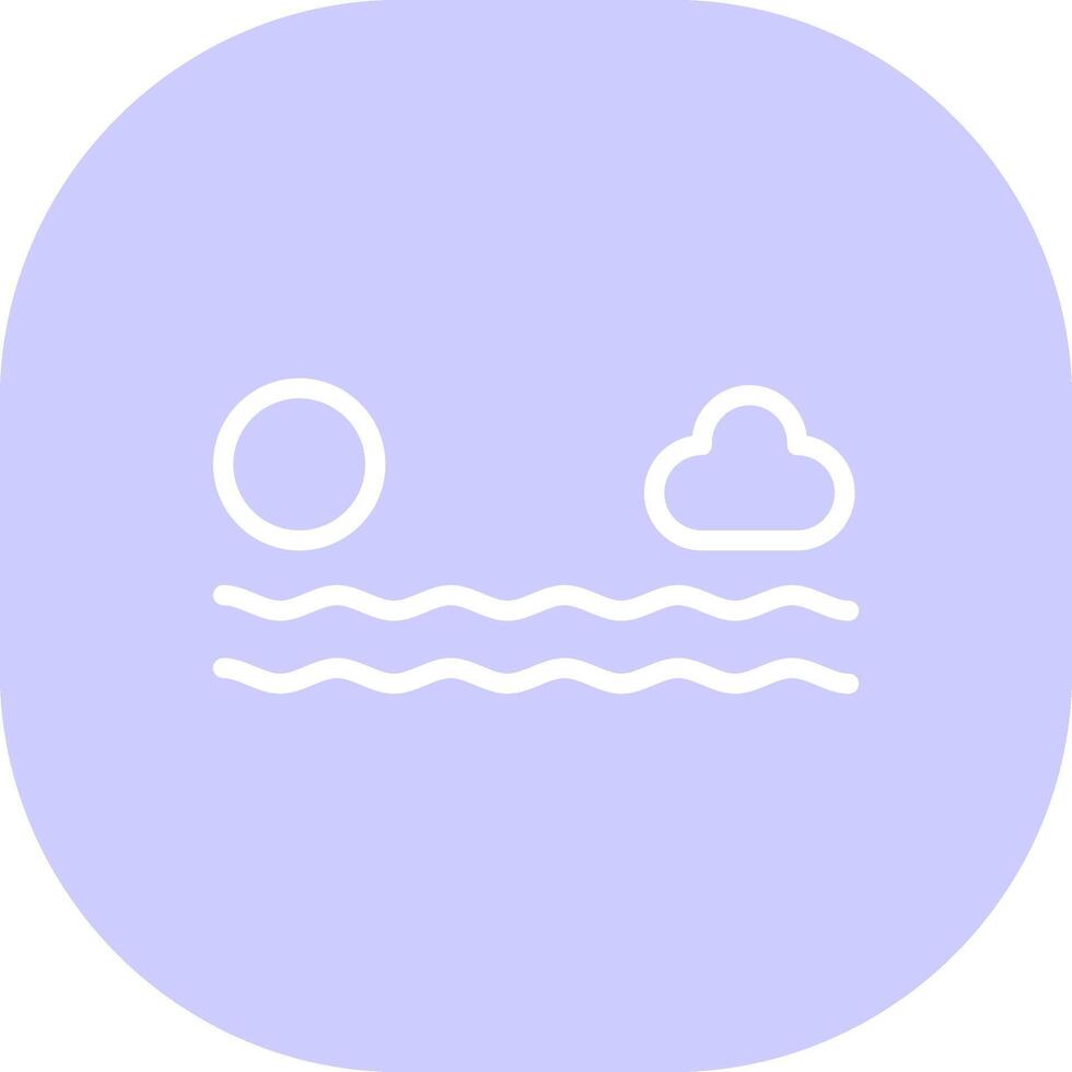 zee creatief icoon ontwerp vector