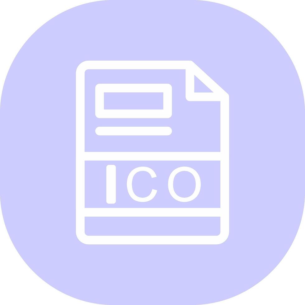 ico creatief icoon ontwerp vector