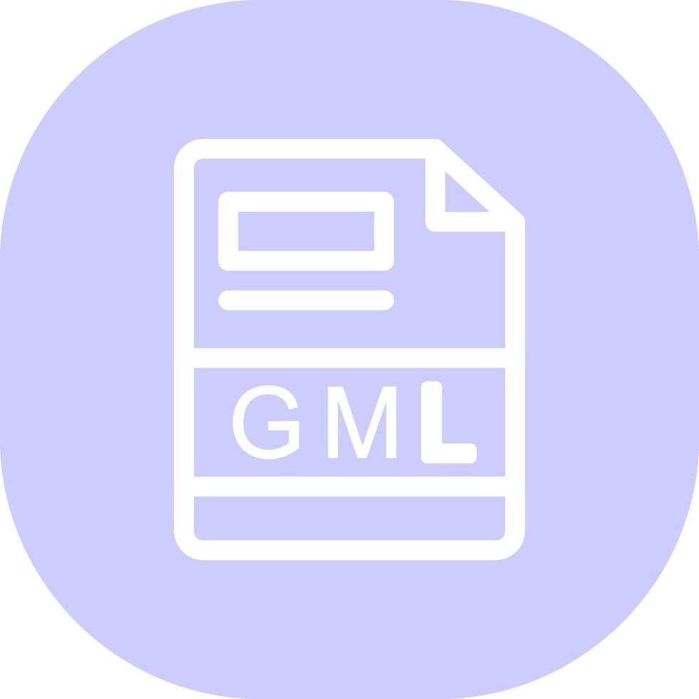 gml creatief icoon ontwerp vector