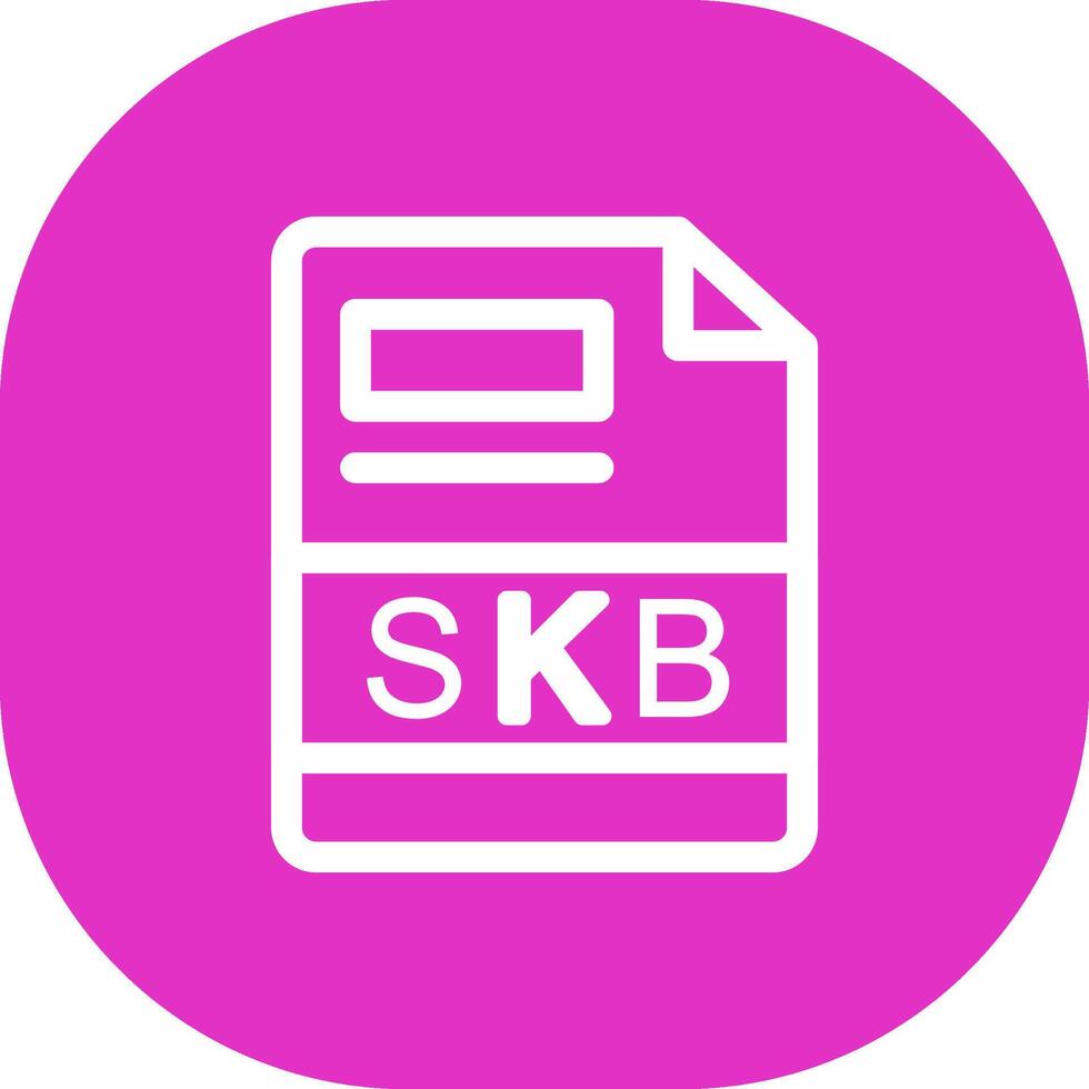 skb creatief icoon ontwerp vector