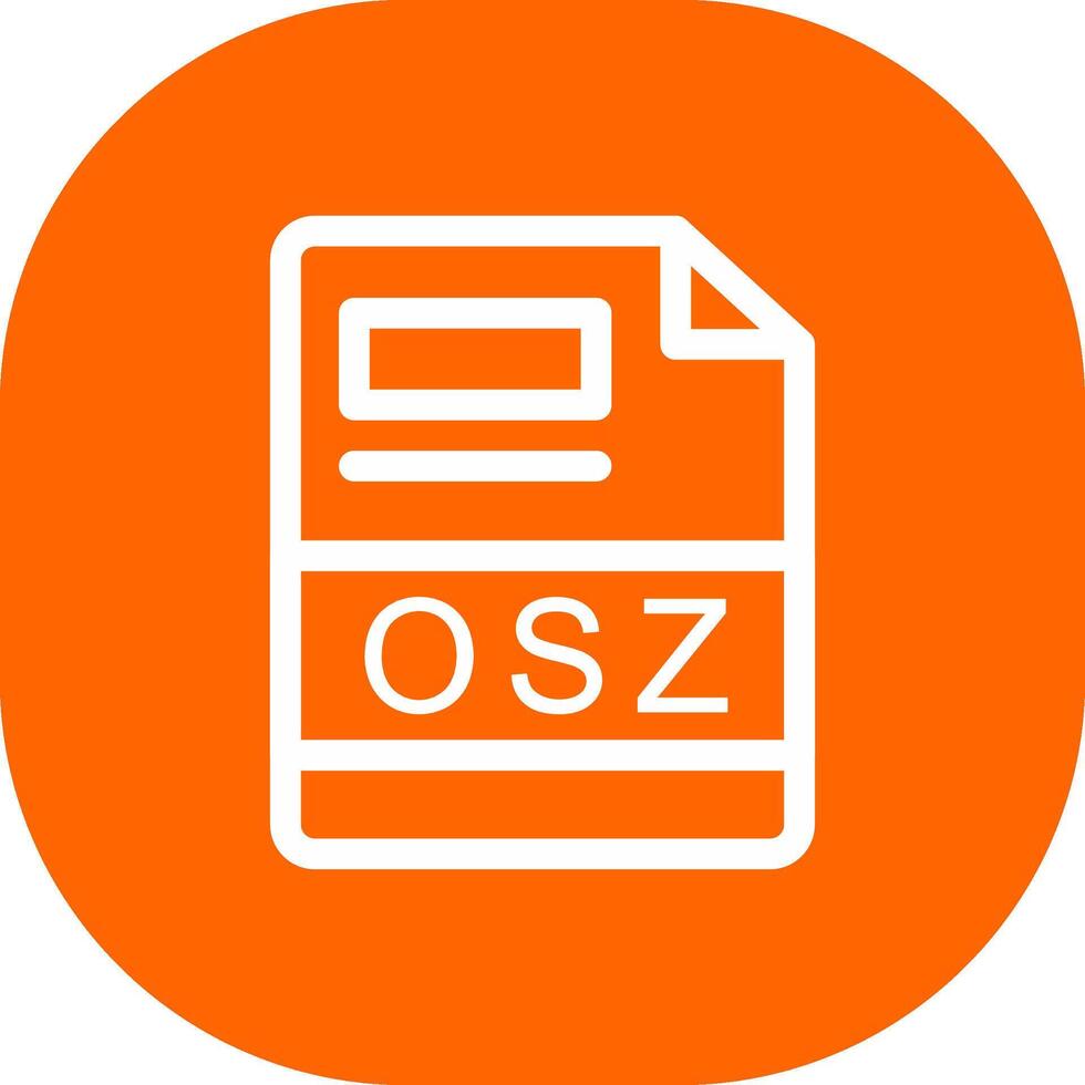 osz creatief icoon ontwerp vector