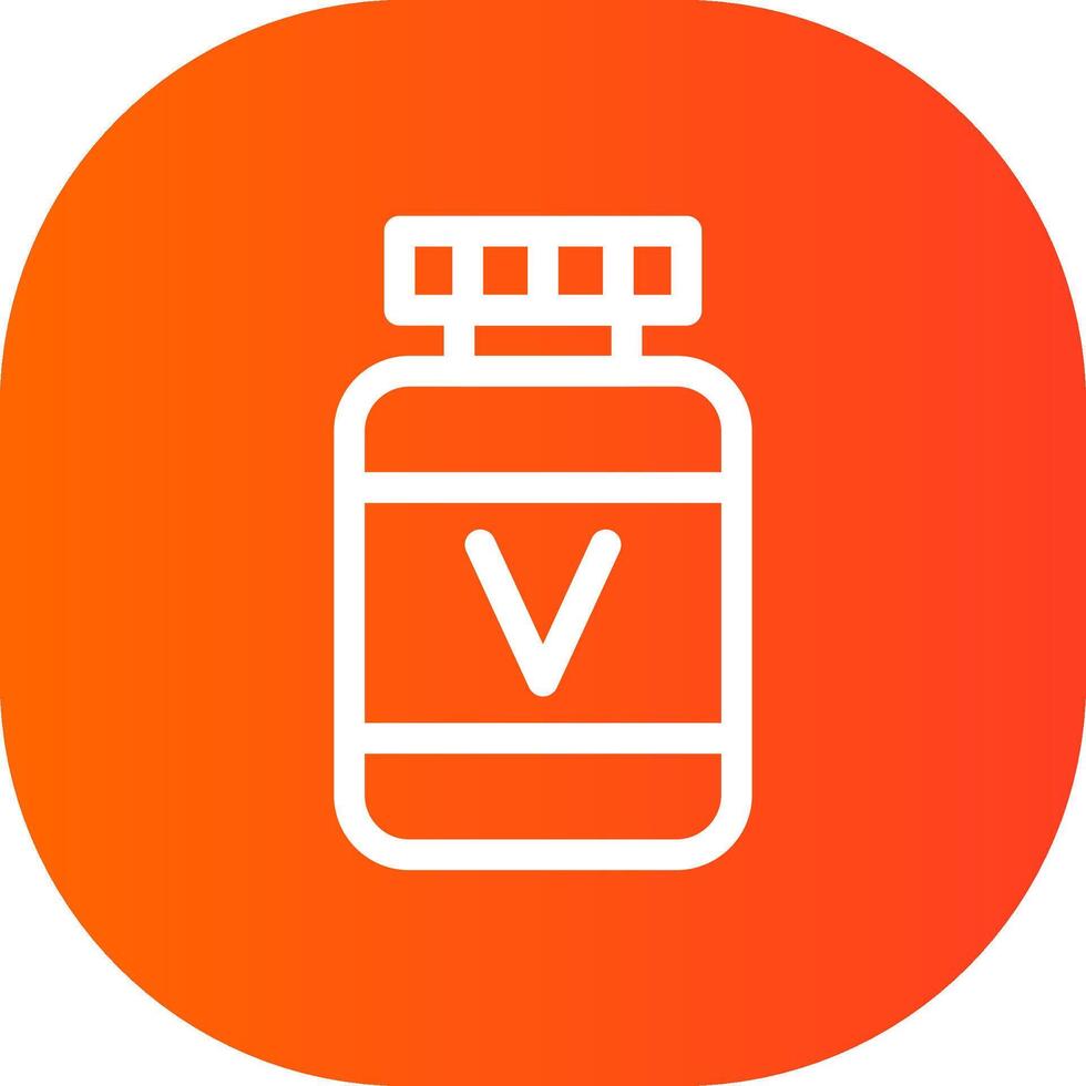 vitamine creatief icoon ontwerp vector