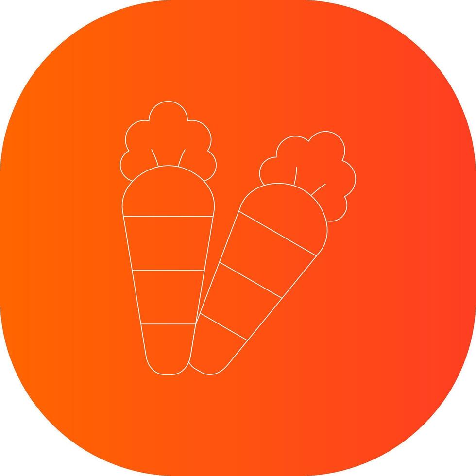 wortels creatief icoon ontwerp vector
