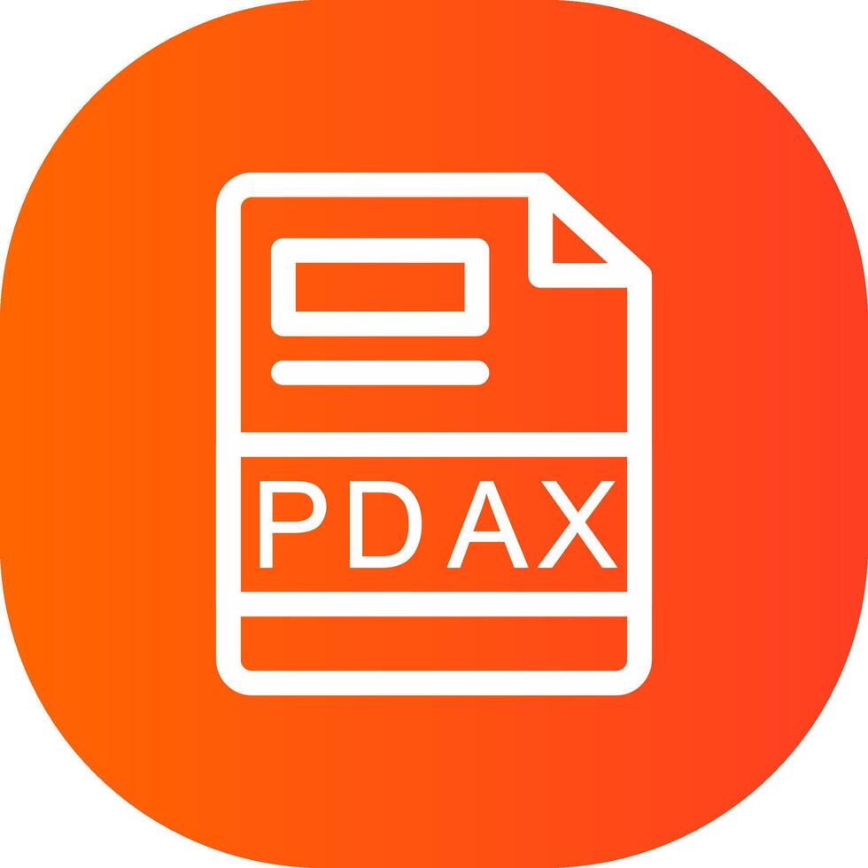 pdax creatief icoon ontwerp vector