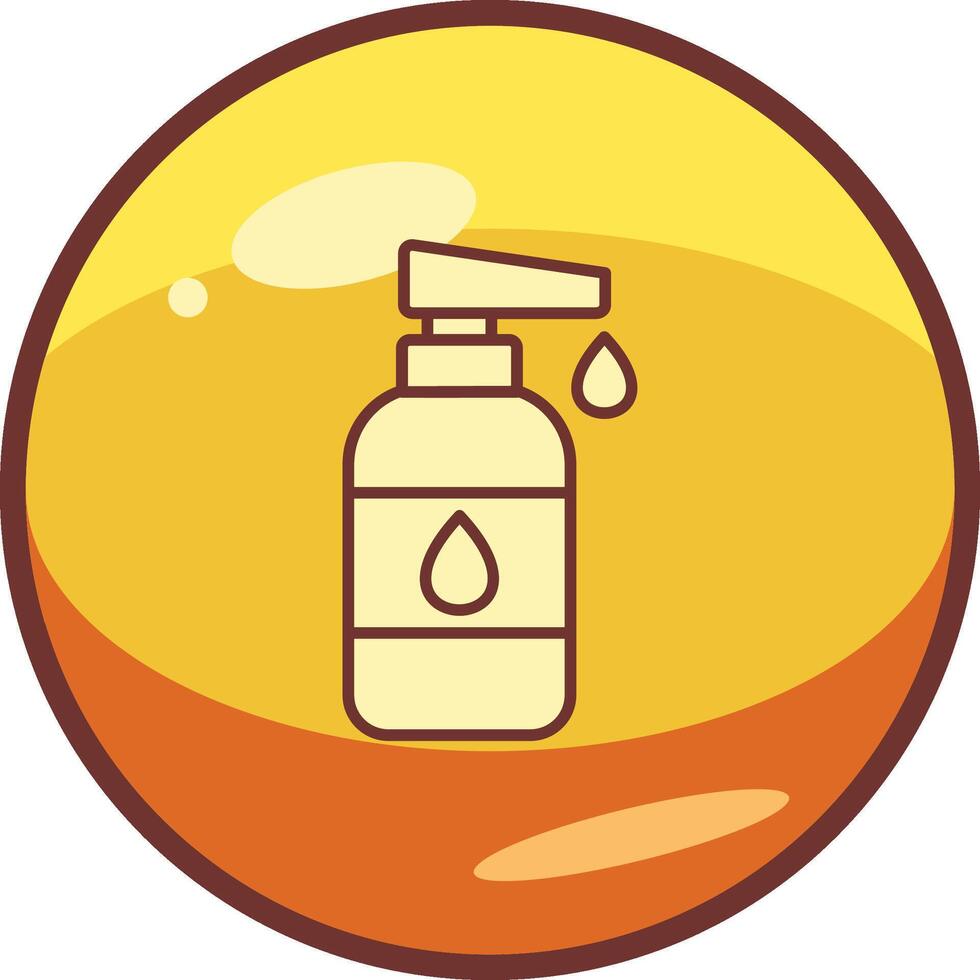 baby lotion vector icoon