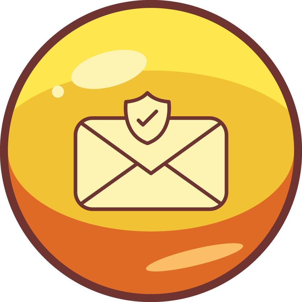 e-mail geleverd vector icoon