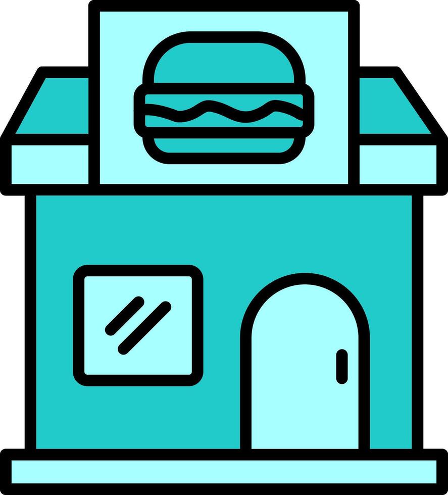 voedsel winkel vector icoon