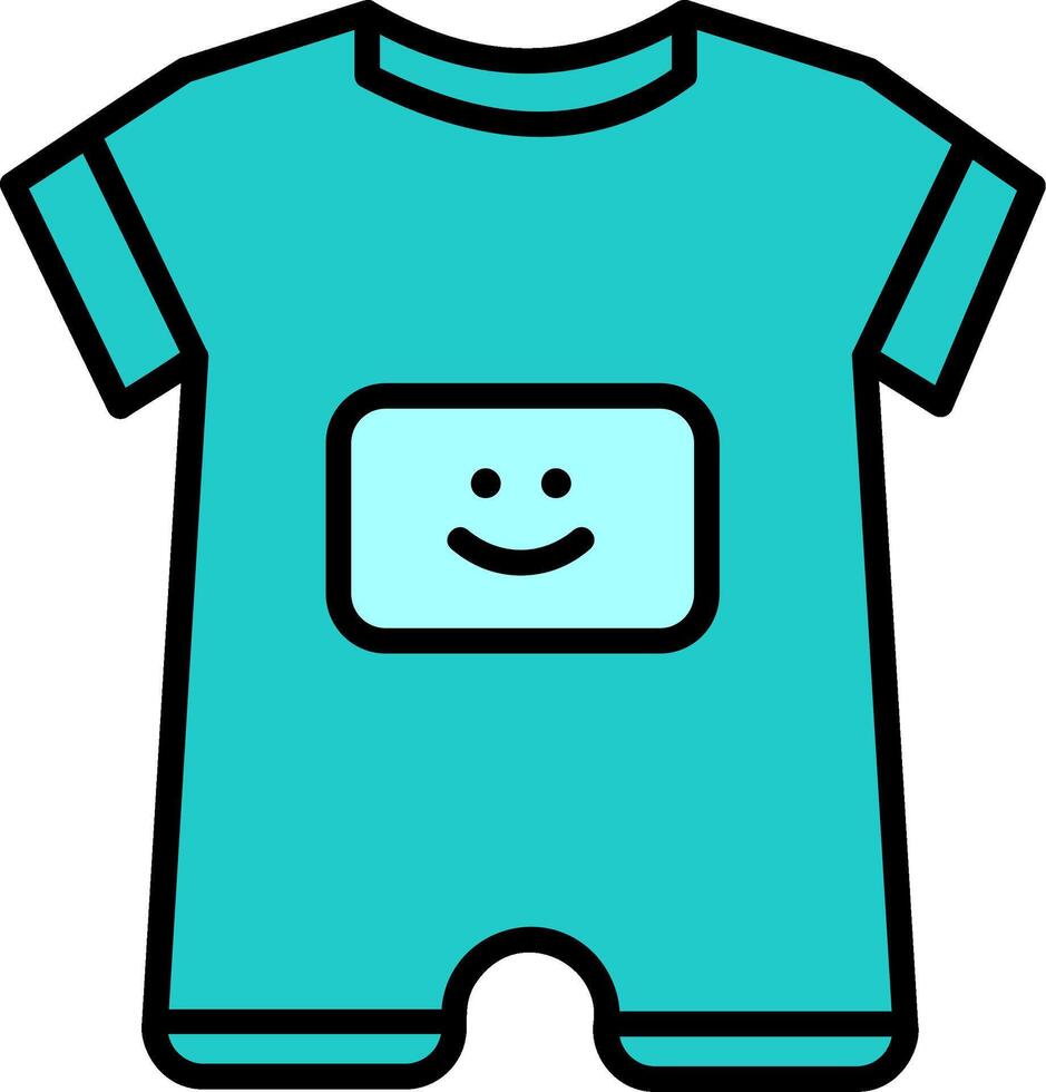 baby jongen kleding vector icoon