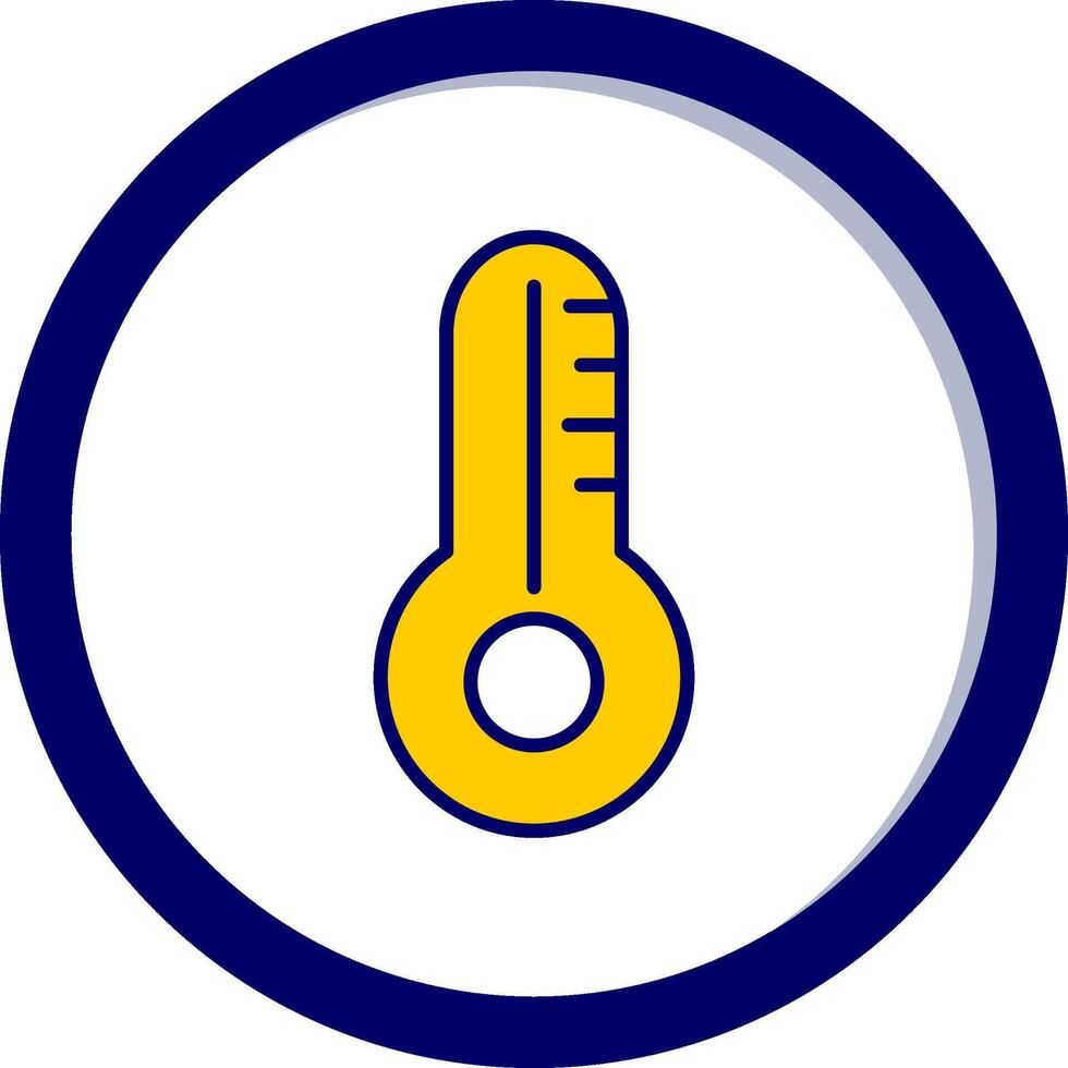 thermometer vector pictogram