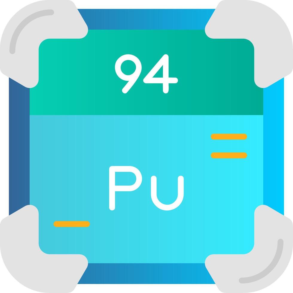 plutonium vlak helling icoon vector