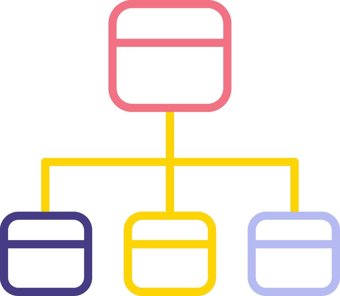 stroomdiagram vector pictogram