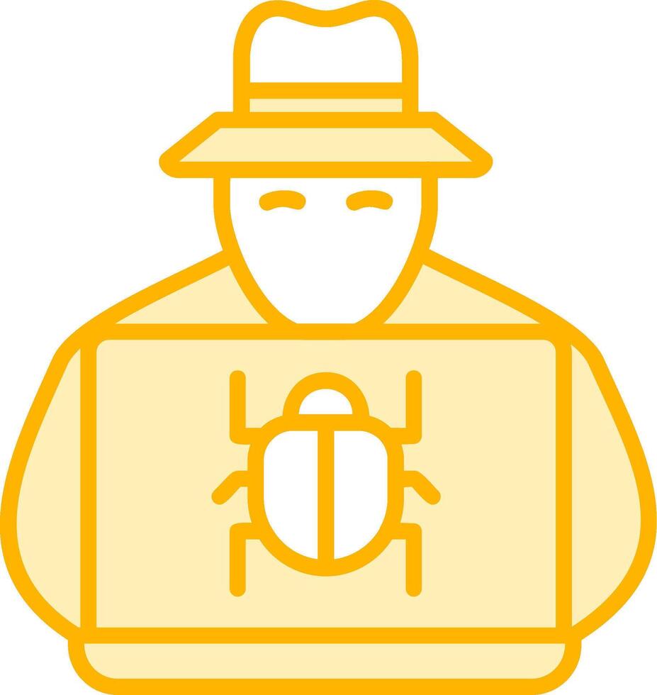 hacker vector pictogram