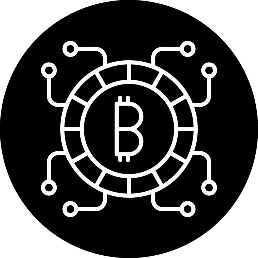 bitcoin vector pictogram