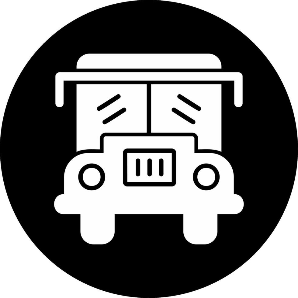 schoolbus vector pictogram