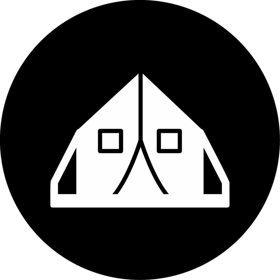 tent vector pictogram