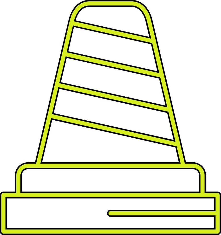 verkeer ijshoorntje vector icoon