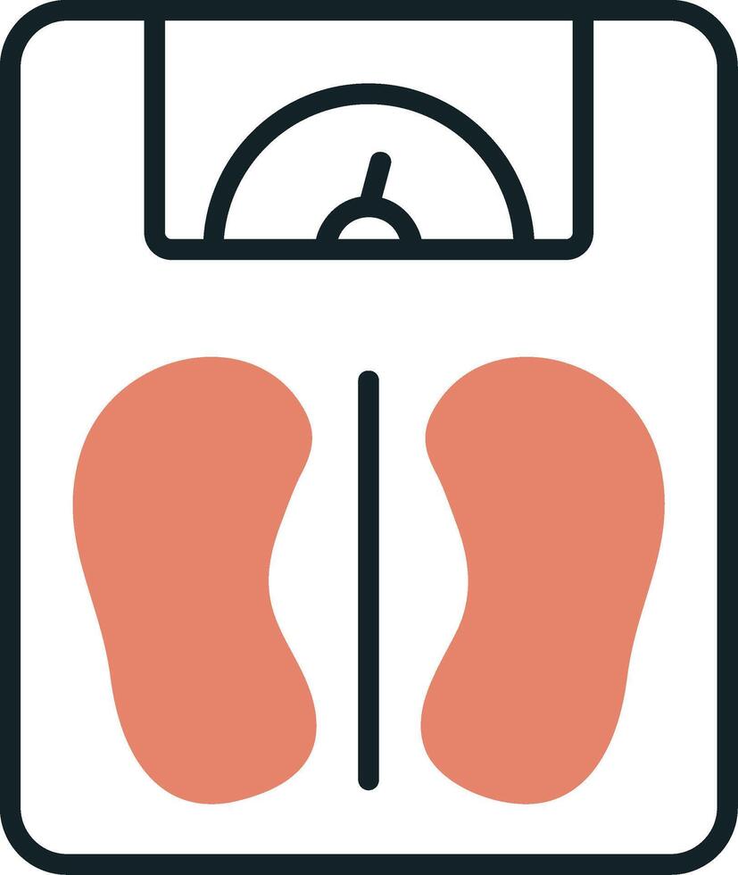 gewicht schaal vector icoon
