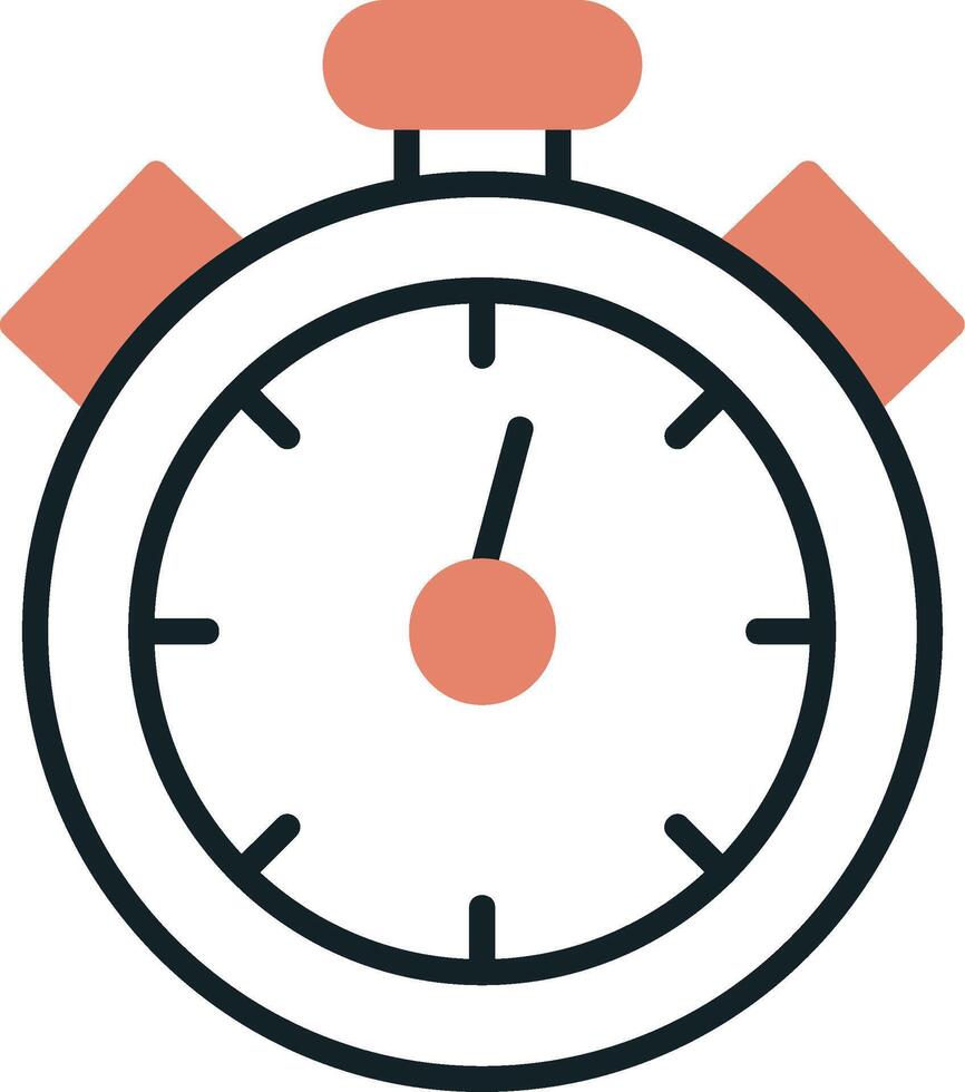 stopwatch vector pictogram