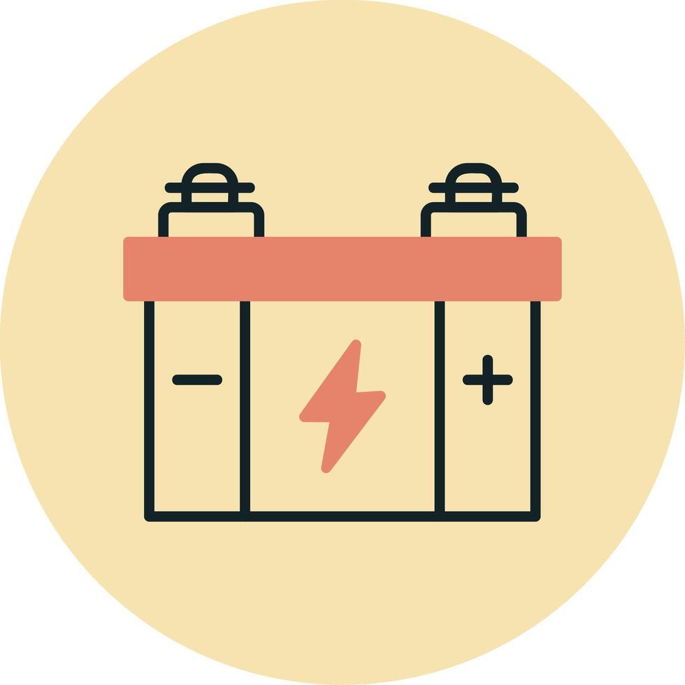 auto batterij vector pictogram