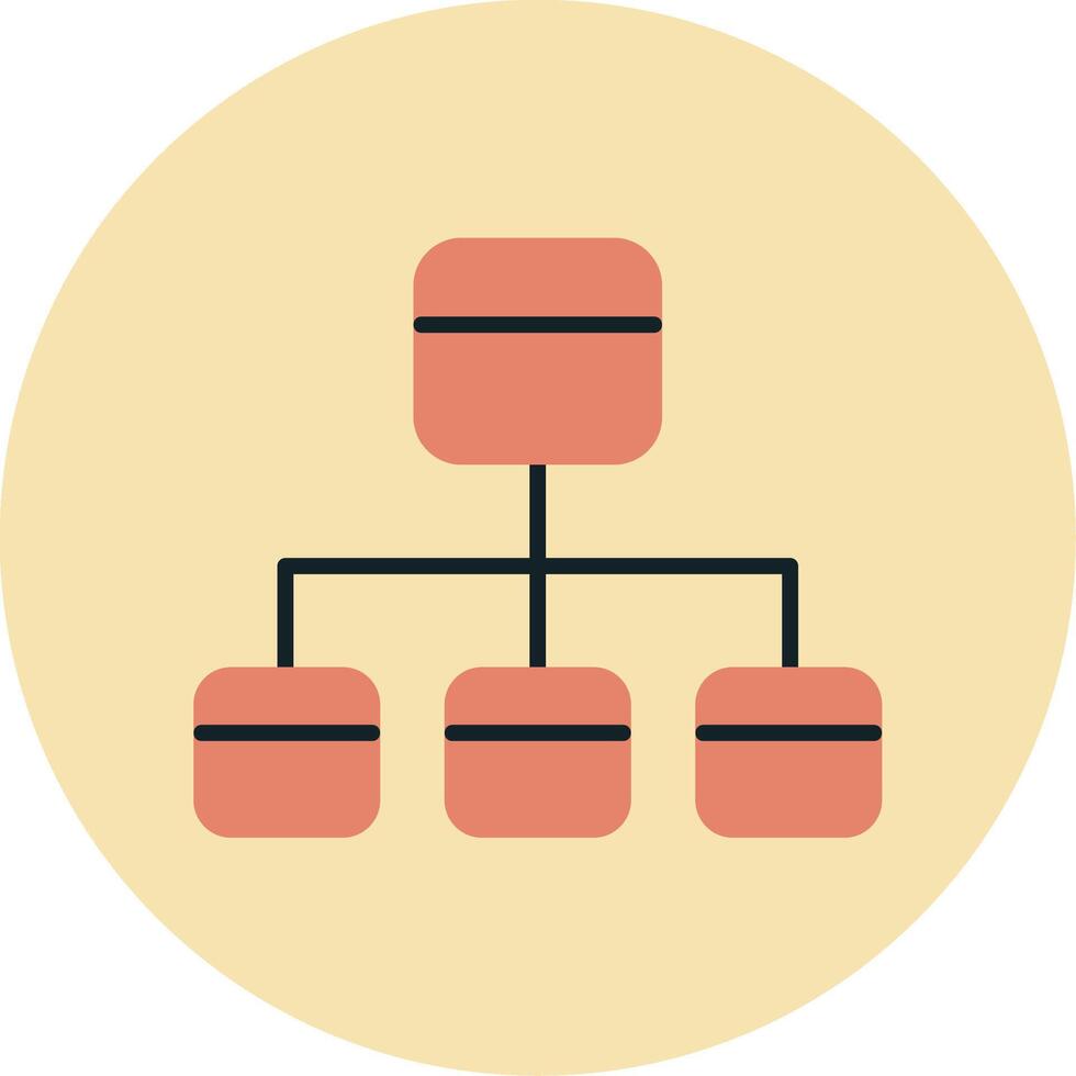 stroomdiagram vector pictogram