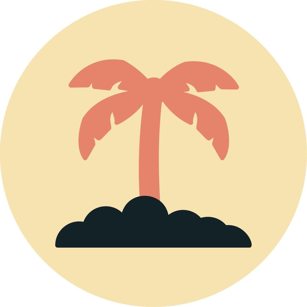 palm blad vector icoon