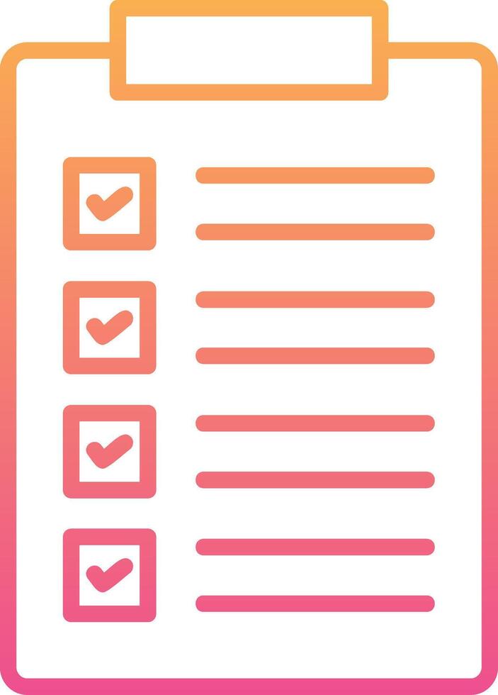 checklist vector icoon