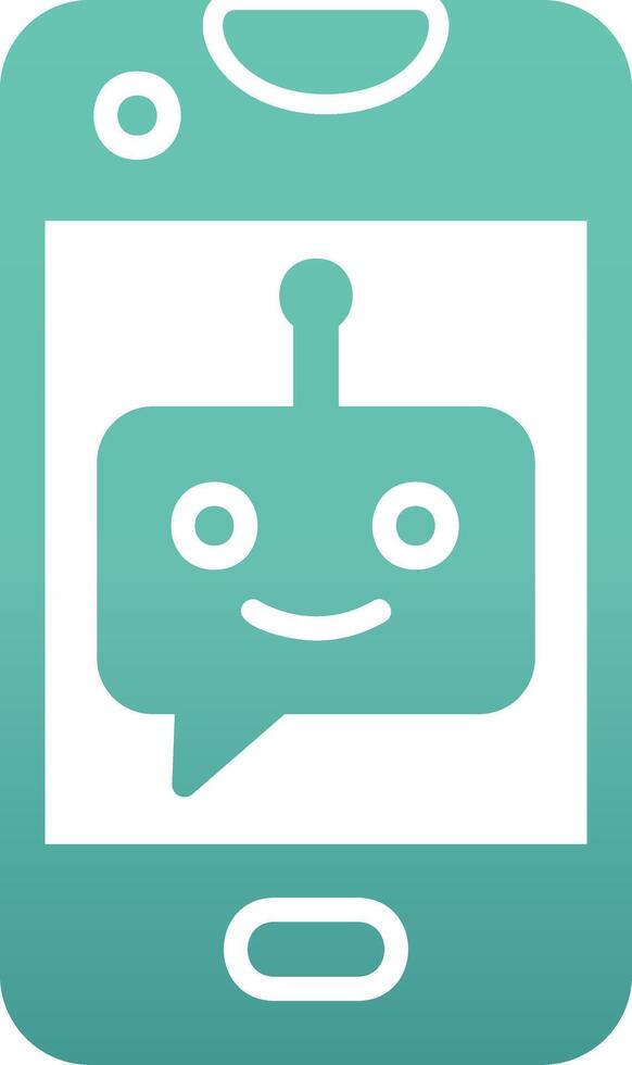 Chatbot vector icoon