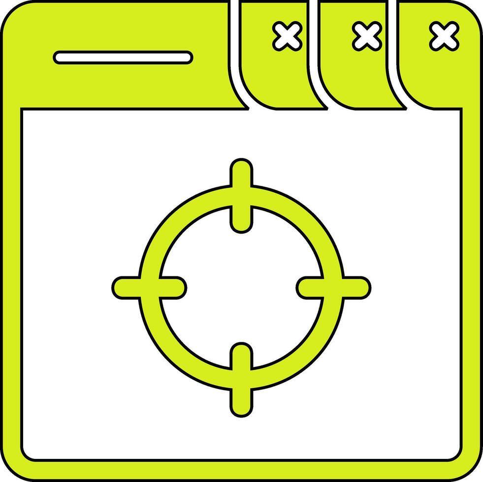 doel vector pictogram