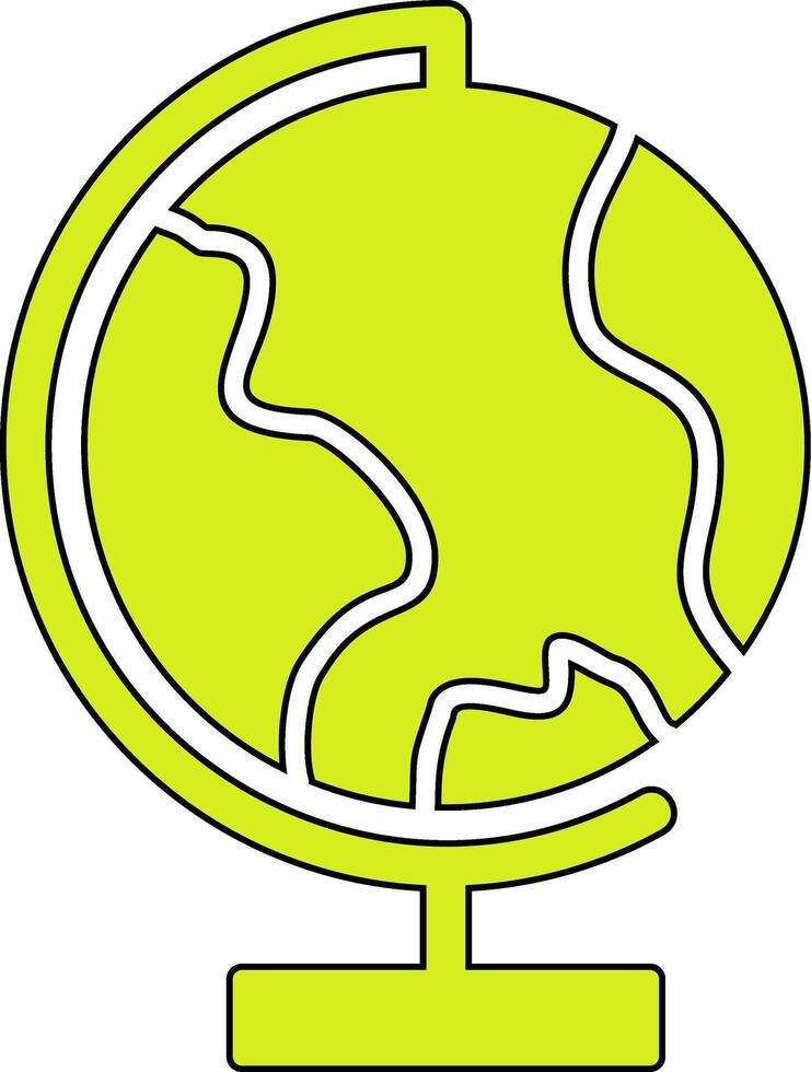 wereldbol vector pictogram