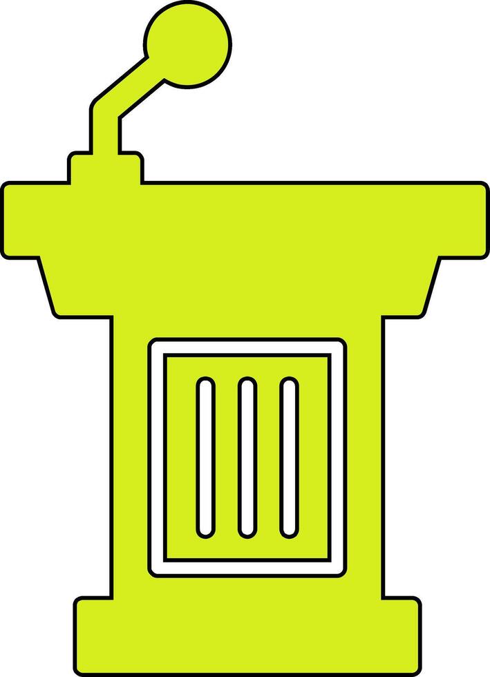 podium vector icoon
