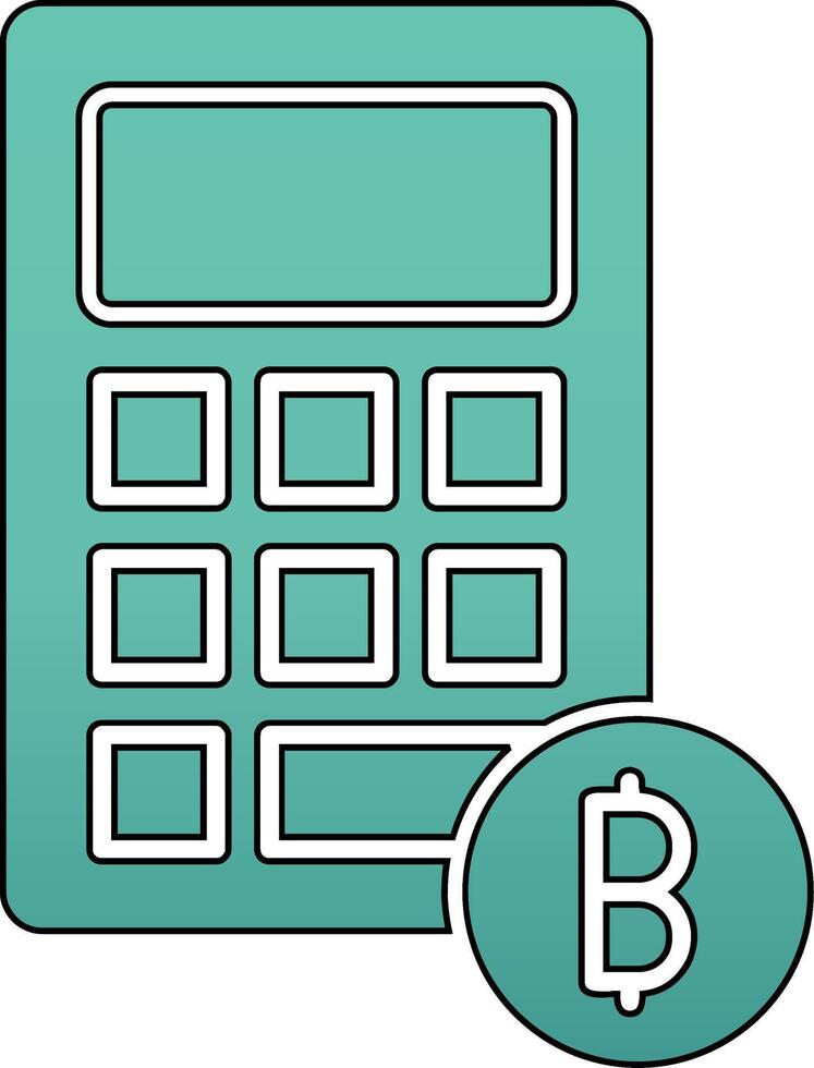 rekenmachine vector pictogram