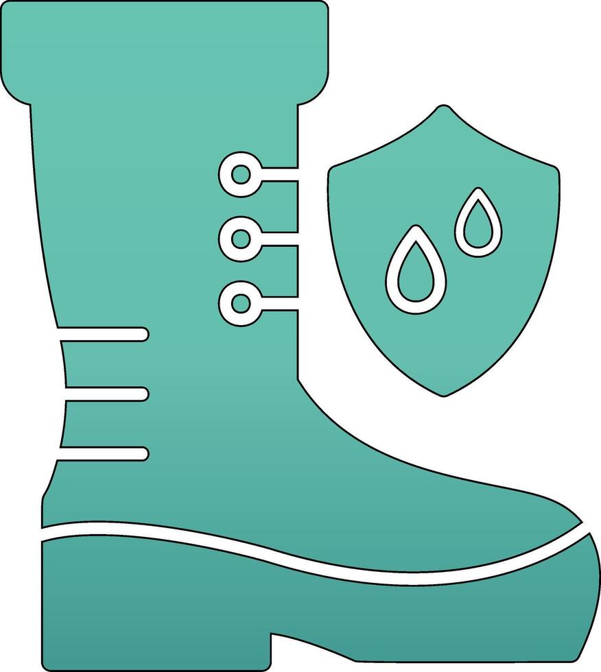 waterbestendig schoenen vector icoon
