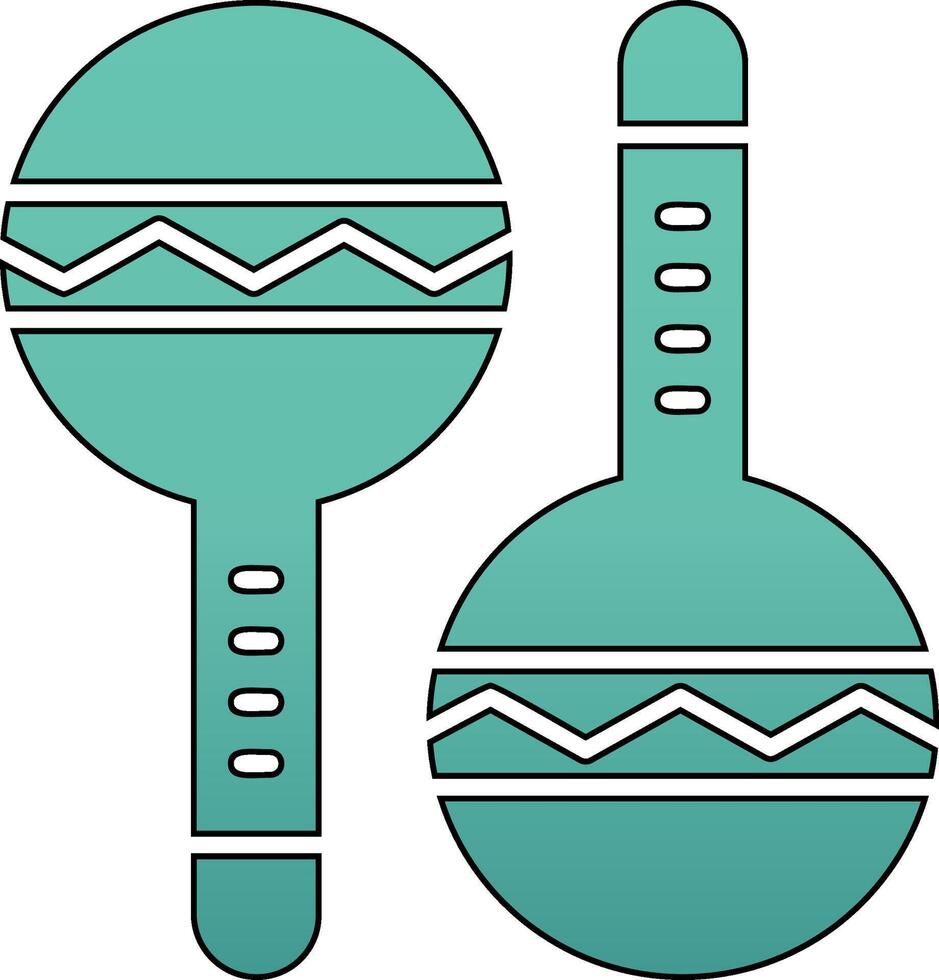 maracas vector icoon