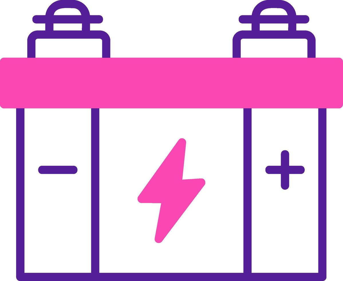 auto batterij vector pictogram