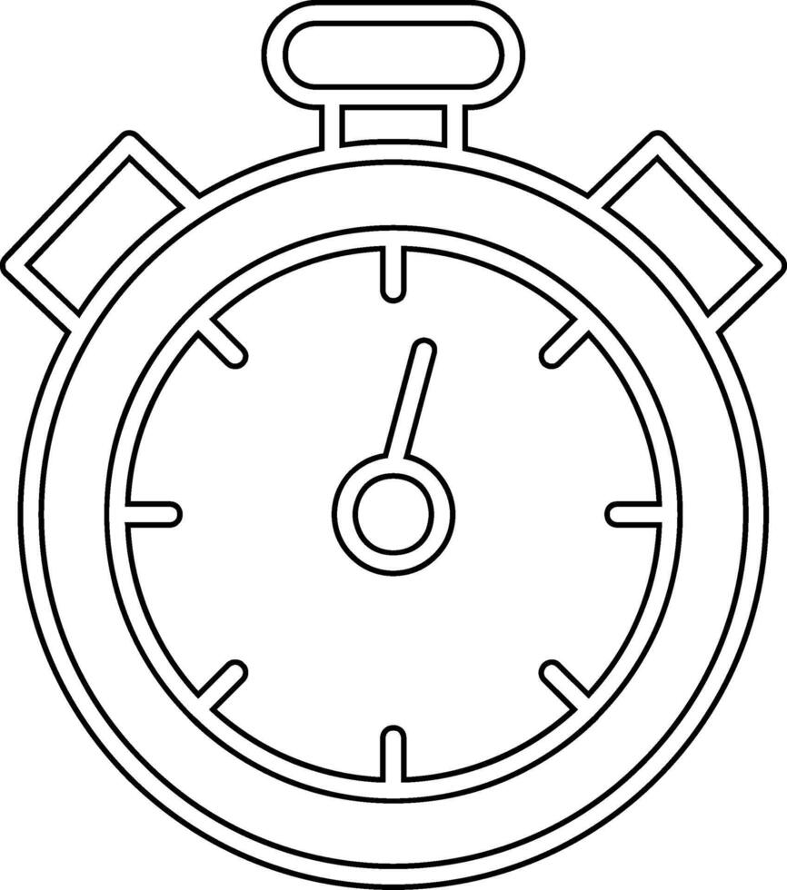 stopwatch vector pictogram