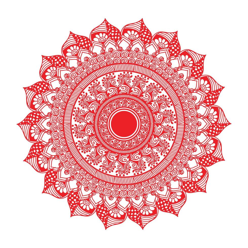 mandala kunst, mandala ontwerp vector