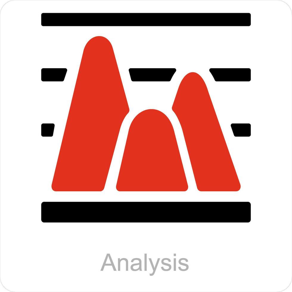 analyse en diagram icoon concept vector