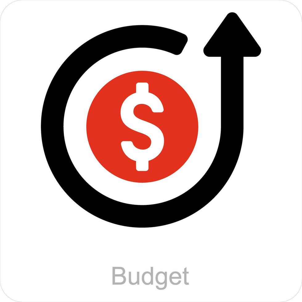 begroting en accounting icoon concept vector