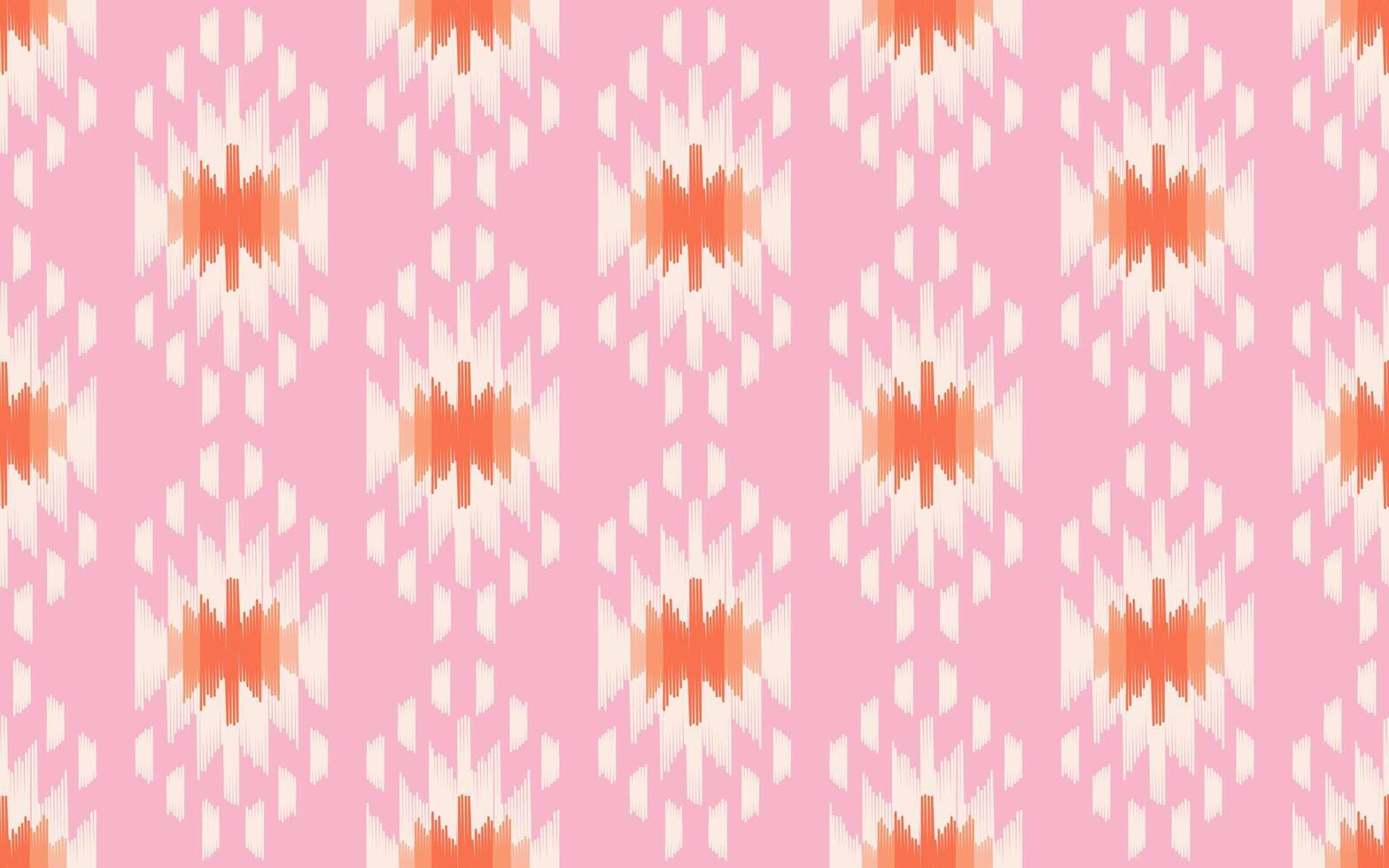 etnisch abstract ikat kunst. naadloos patroon in stam, volk borduurwerk, en Mexicaans stijl. aztec meetkundig kunst ornament afdrukken. ontwerp voor tapijt, behang, kleding, inpakken, kleding stof, omslag, textiel. vector