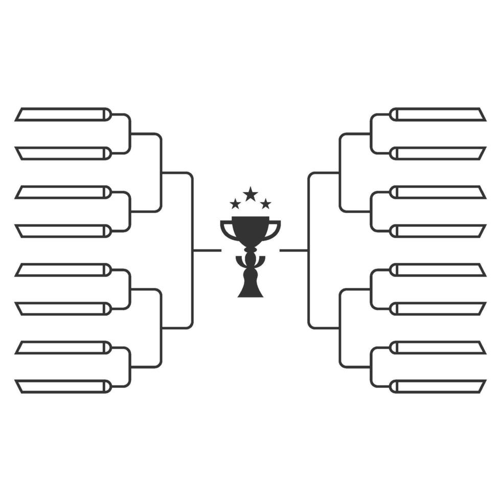 bij elkaar passen schema sjabloon ontwerp vector