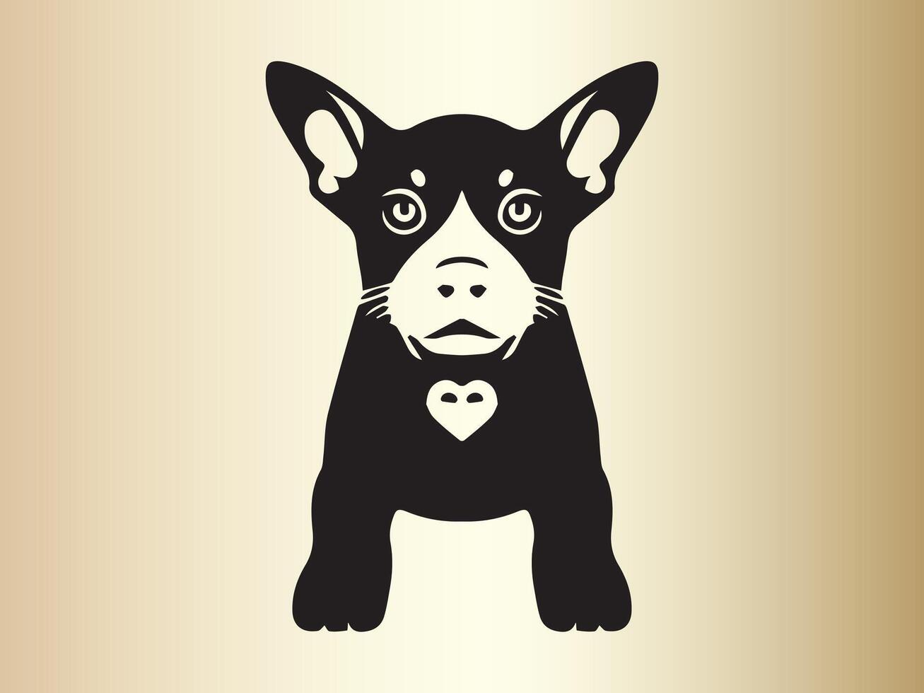 hond logo ontwerp icoon symbool vector illustratie