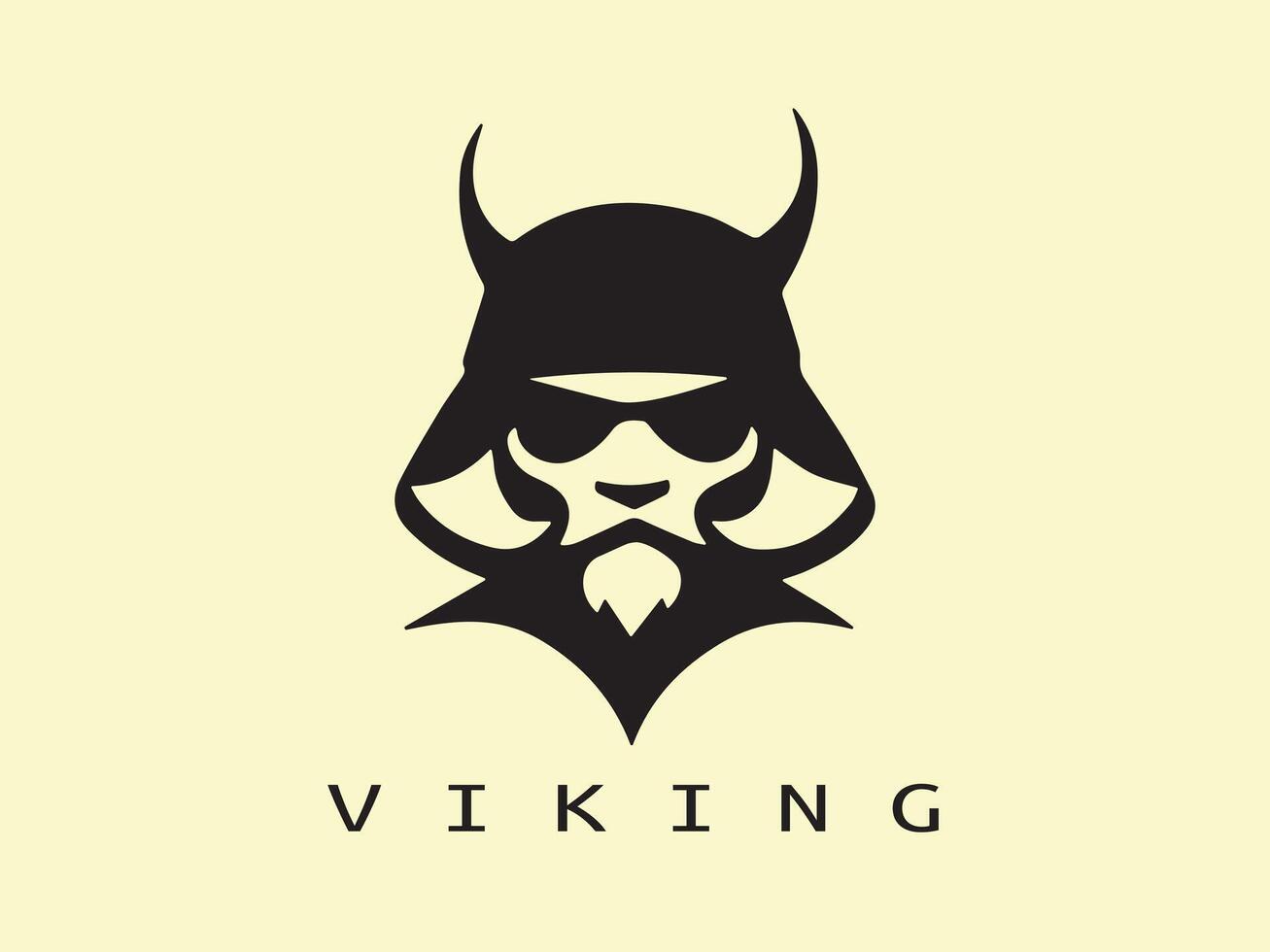 viking logo ontwerp icoon symbool vector illustratie