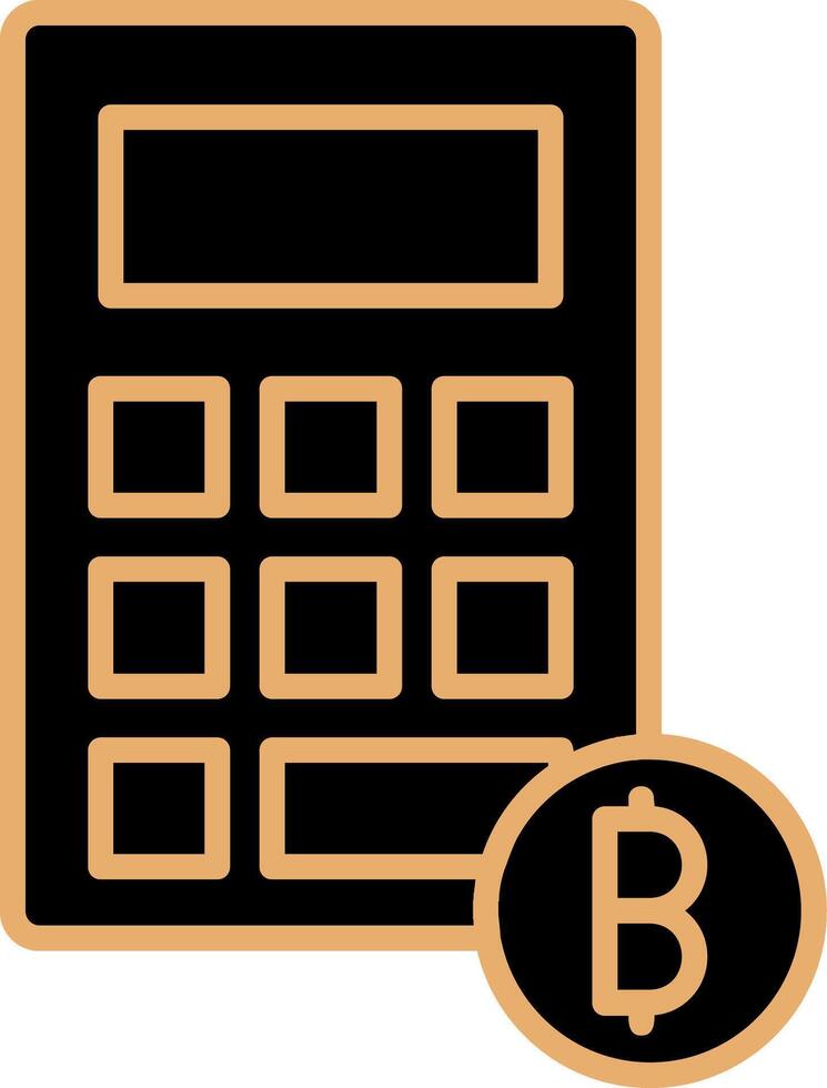 rekenmachine vector pictogram