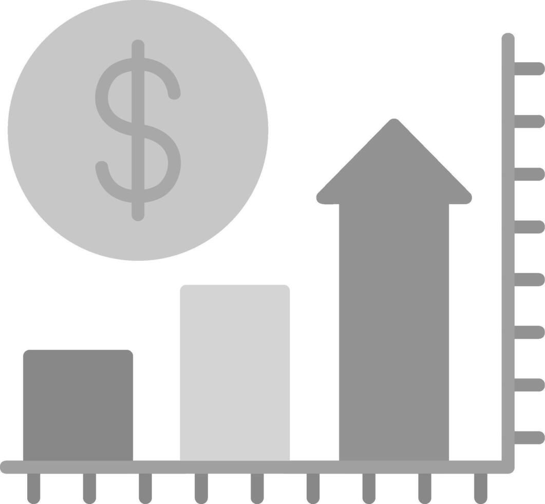 prijs toenemend vector icoon