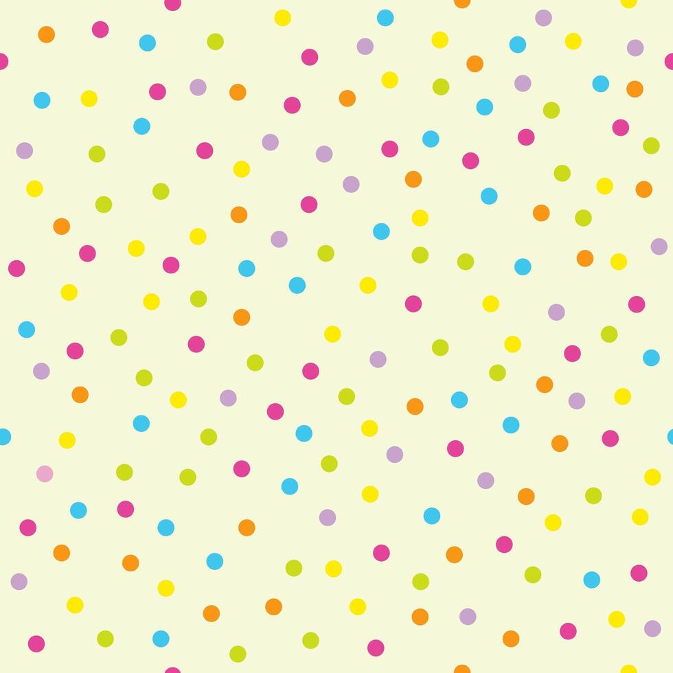 viering kleurrijk confetti, naadloos patroon vector