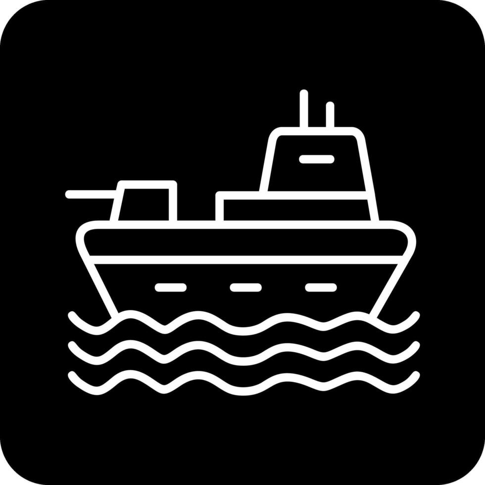 leger schip vector icoon