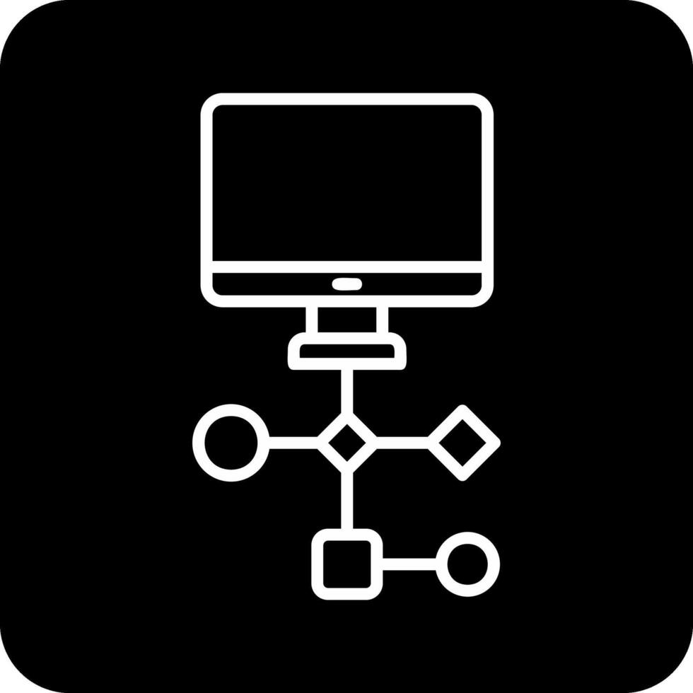 werkstroom vector pictogram