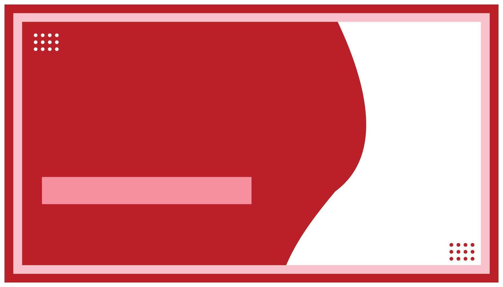 illustratie van een rood achtergrond met een tekst doos in de midden- vector