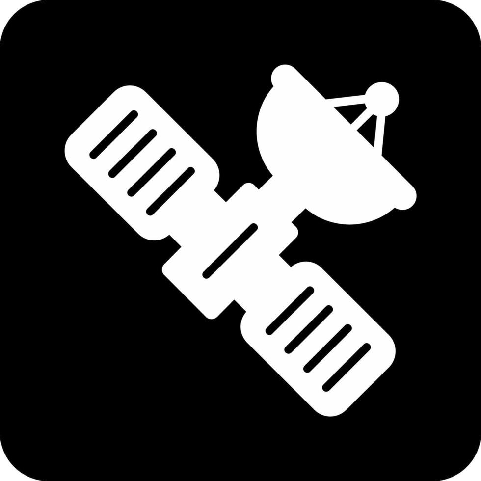 satelliet vector pictogram